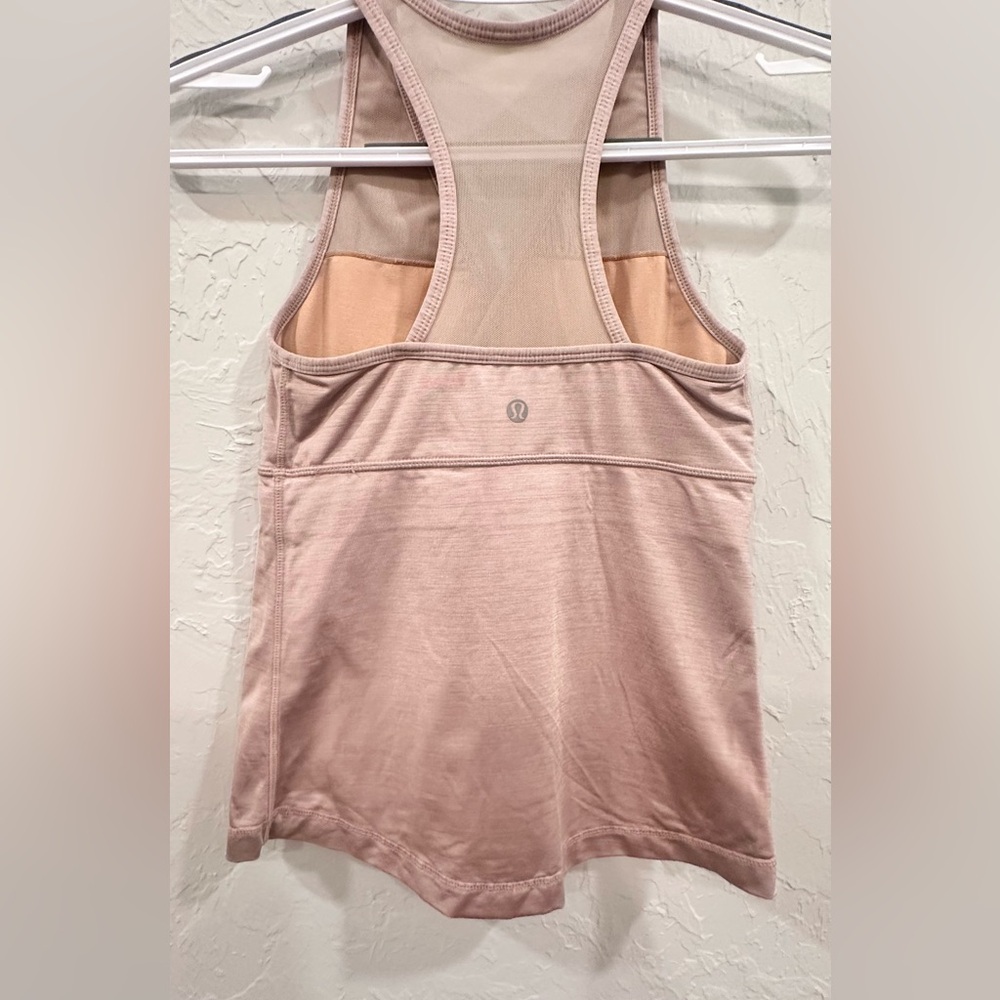 Lululemon Rose Gold Tank Top